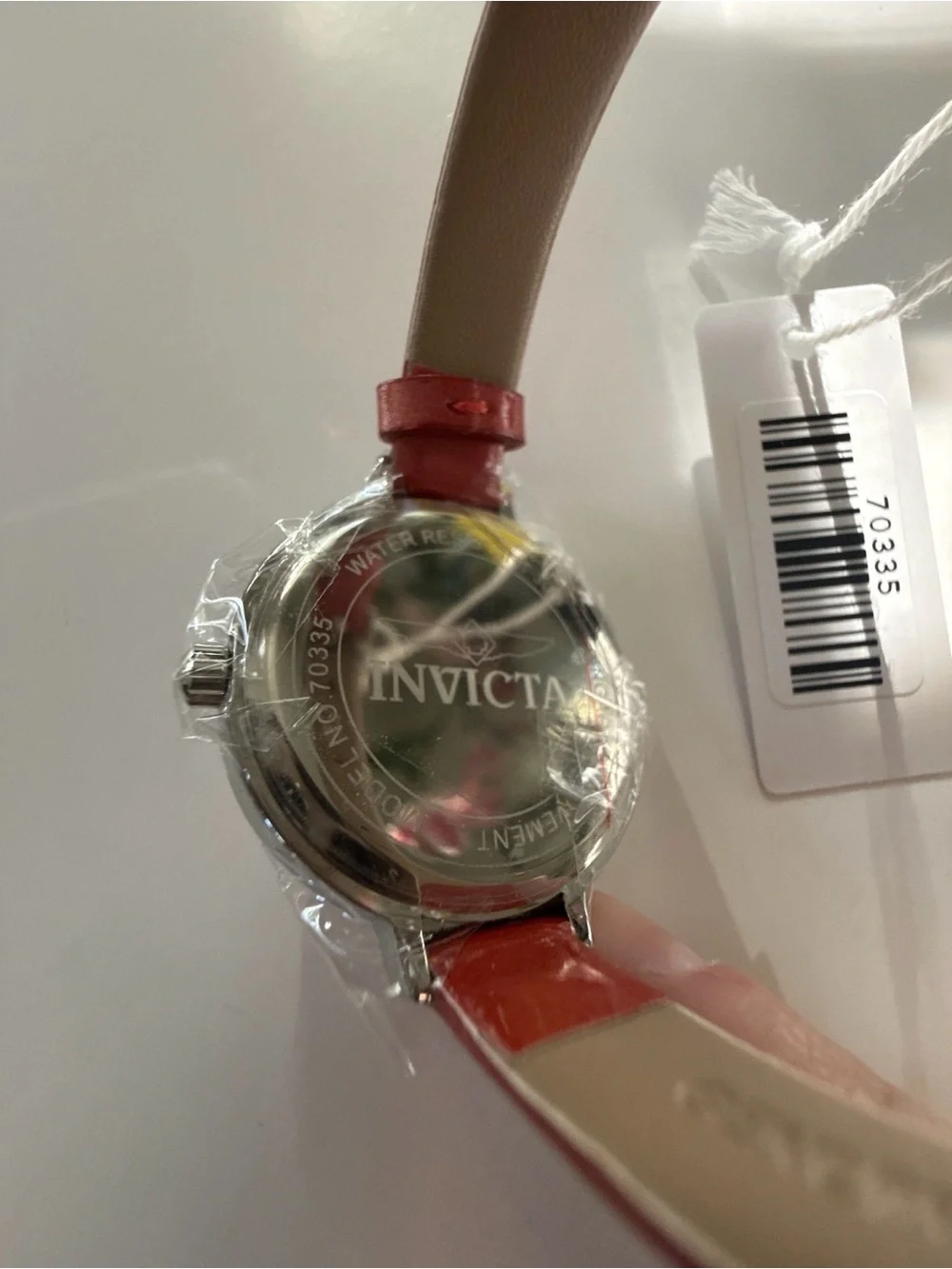 NEW Invicta Women’s Crystal Red Strap Alice In Wonderland Vibe Statement Glam